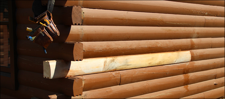 Log Home Damage Repair  Garner,  North Carolina