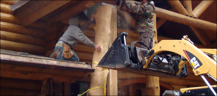 Log Home Log Replacement  Rolesville,  North Carolina