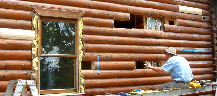 Log Home Repair Holly Springs,  North Carolina